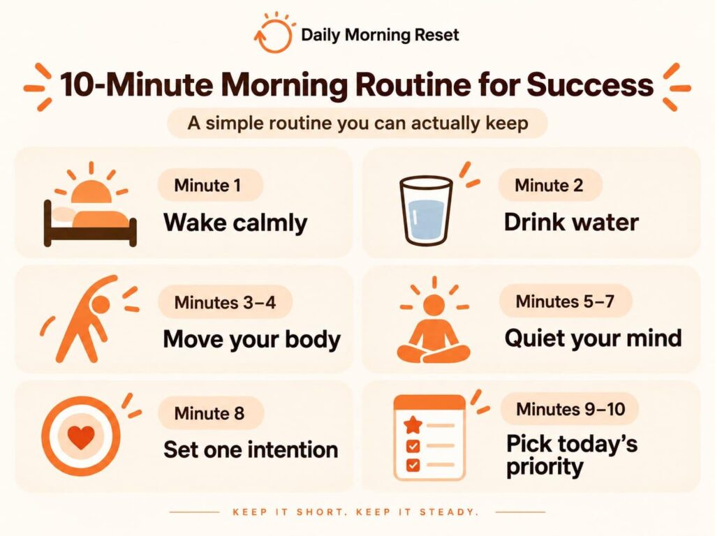 A 10-Minute Morning Routine for Success