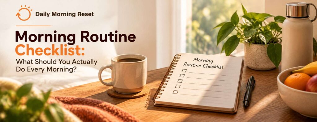morning routine checklist