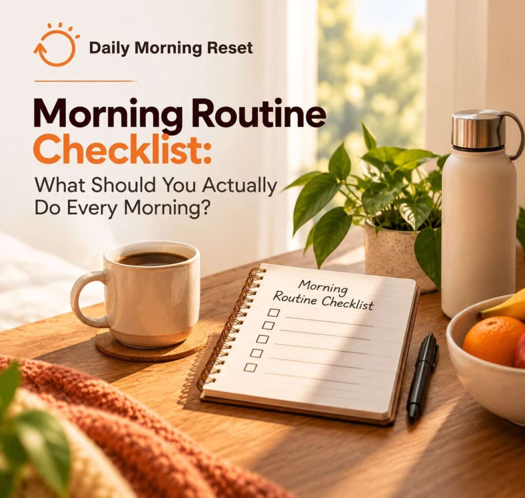 morning routine checklist