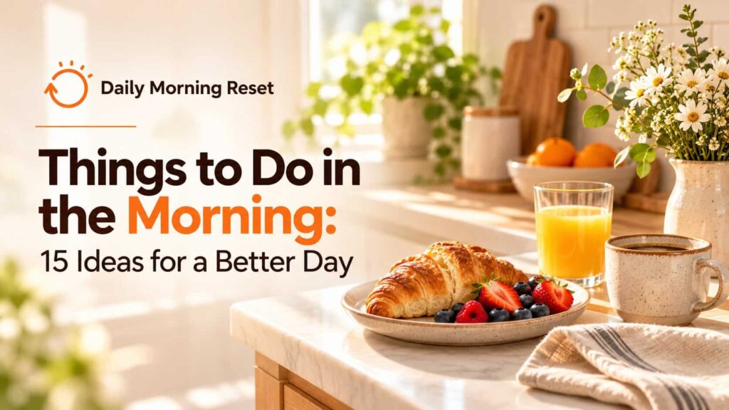 Things to Do in the Morning